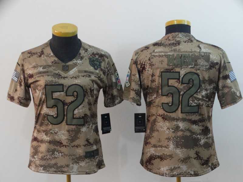 Women Nike Bears 52 Khalil Mack Camo Salute To Service Limited Jersey,We sell and wholesale Women Nike Bears 52 Khalil Mack Camo Salute To Service Limited Jersey on line form chian!
